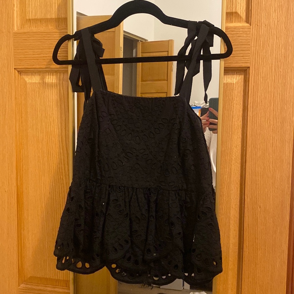 J. Crew Black Top